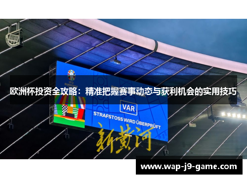 欧洲杯投资全攻略：精准把握赛事动态与获利机会的实用技巧