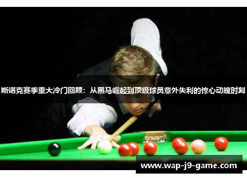斯诺克赛季重大冷门回顾:从黑马崛起到顶级球员意外失利的惊心动魄时刻 斯诺克赛季重大冷门回顾:从黑马崛起到顶级球员意外失利的惊心动魄时刻