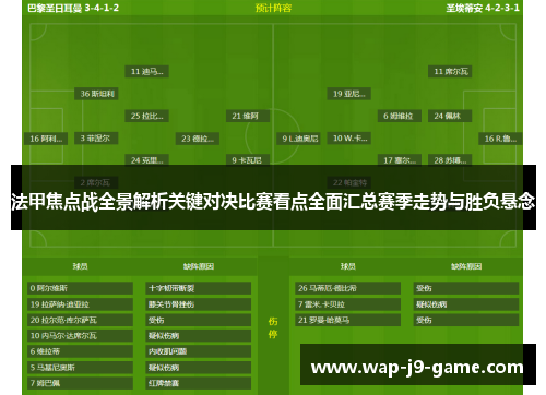 法甲焦点战全景解析关键对决比赛看点全面汇总赛季走势与胜负悬念